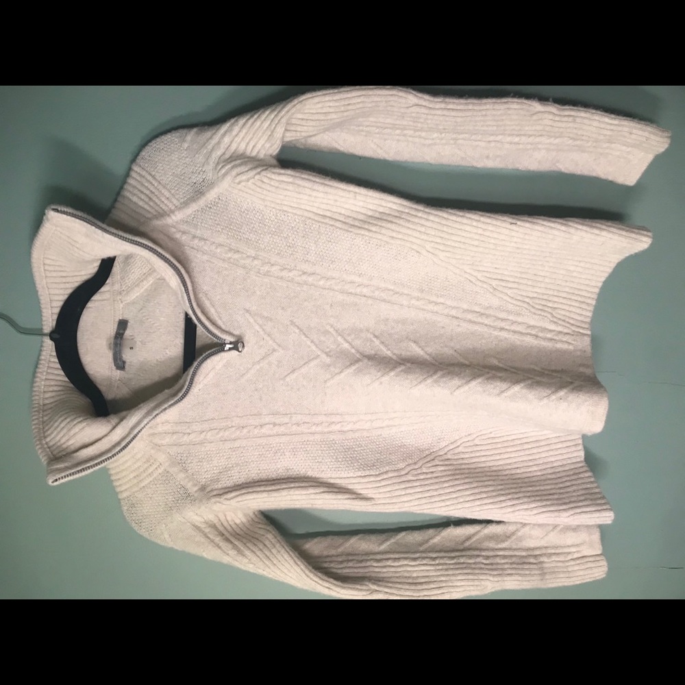 Cream Wool Sweater